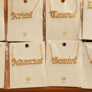 Zodiac  Sign Necklaces